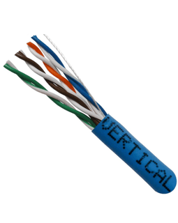 CAT5E Stranded Ethernet Cable CM Rated - Blue - LowVoltageCables