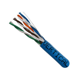 CAT5E Stranded Ethernet Cable CM Rated - Blue - LowVoltageCables