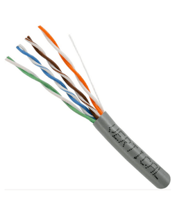cat5e outdoor uv rated bulk cable - 1000ft gray / pull box
