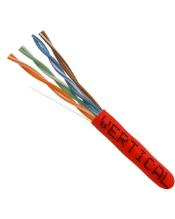 CAT6 Stranded Ethernet Cable CM Rated - Red - LowVoltageCables