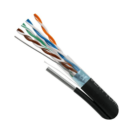 cat6 shielded aerial outdoor cable with messenger