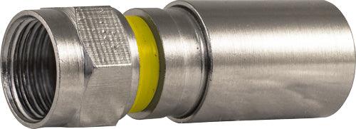 RG6 Quad Compression F Connector - LowVoltageCables