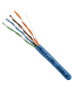 CAT6 Stranded Ethernet Cable CM Rated - Blue - LowVoltageCables