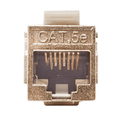 CAT5E Shielded Data Grade Keystone Jack - LowVoltageCables