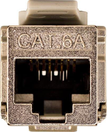 CAT6A Shielded Data Grade Keystone Jack - LowVoltageCables