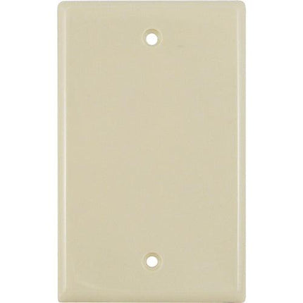 Blank Wall Plate - Ivory - LowVoltageCables