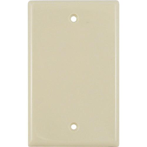 Blank Wall Plate - Ivory - LowVoltageCables