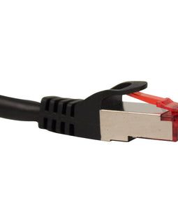 CAT6A Shielded Ethernet Patch Cable - 1/2ft (6in.) - LowVoltageCables