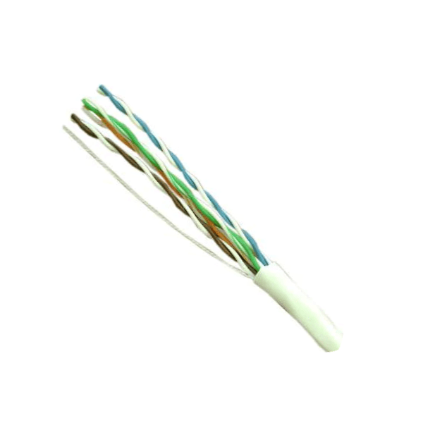 CAT5E CCA Ethernet Cable - White - LowVoltageCables