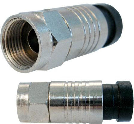 RG6 Standard Compression F Connector - LowVoltageCables