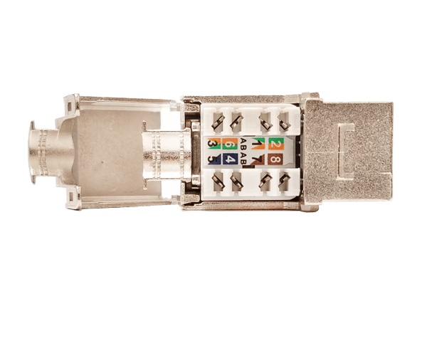 CAT5E Shielded Data Grade Keystone Jack - LowVoltageCables