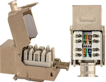 CAT5E Shielded Data Grade Keystone Jack - LowVoltageCables
