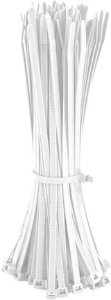 12" Cable Ties - 50lb -  Natural - 100 pcs - LowVoltageCables